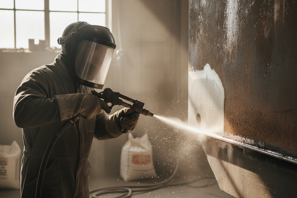 Sandblæsning af Metal: En Grundig Guide